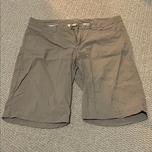 Eddie Bauer Women's Olive Athletic Shorts